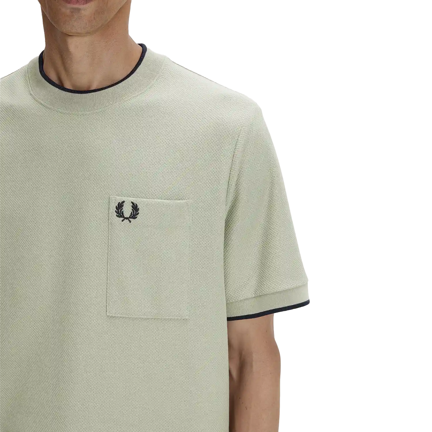 Fred Perry Pocket Details Pique T-Shirt