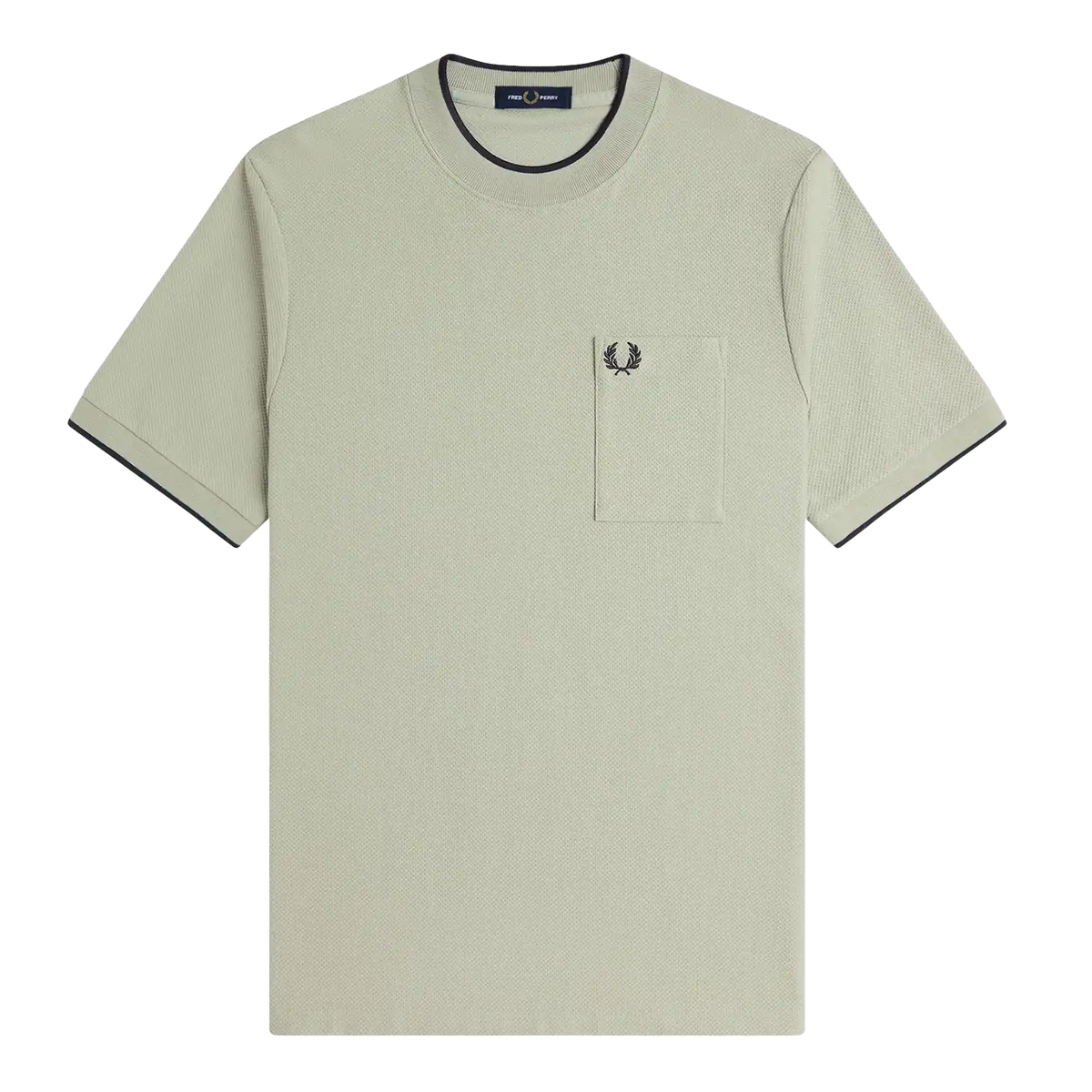 Fred Perry Pocket Details Pique T-Shirt