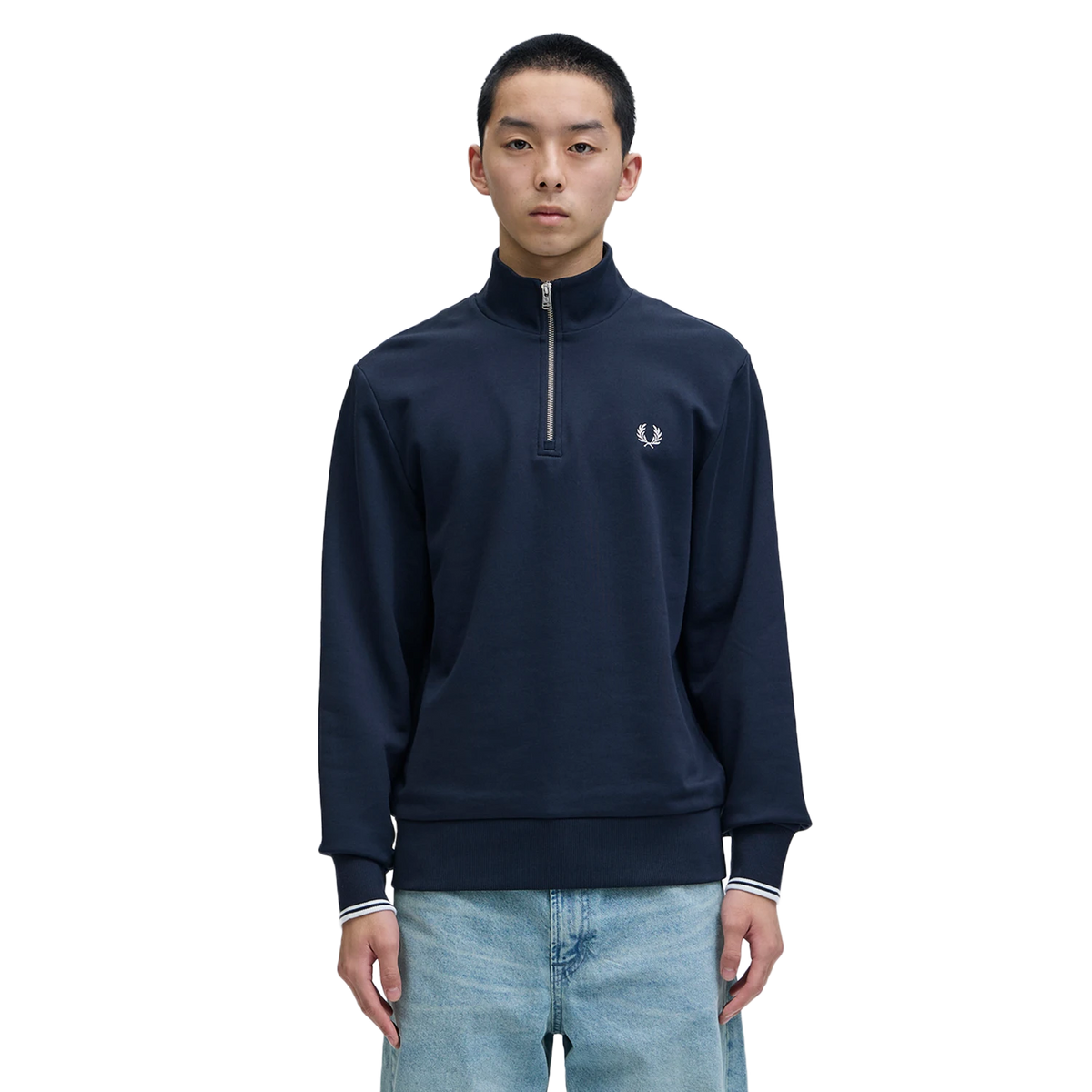 Fred Perry Half Zip Sweatshirt