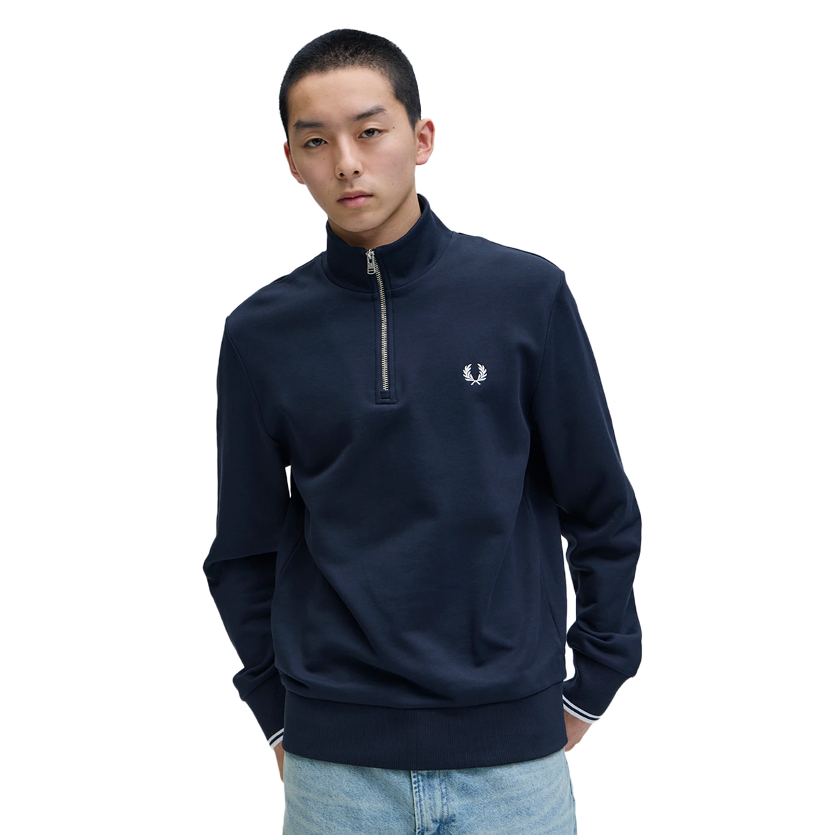 Fred Perry Half Zip Sweatshirt