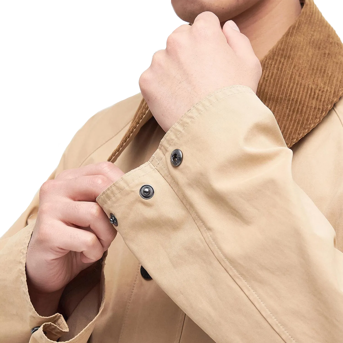 Barbour OS Peach Bedale Jacket
