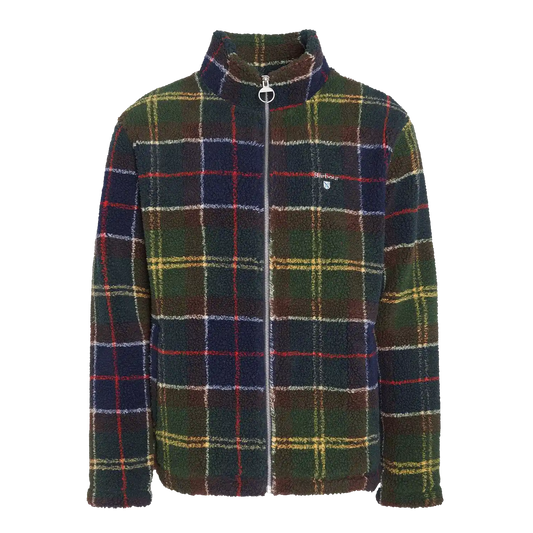 Barbour Tartan Sherpa Fleece