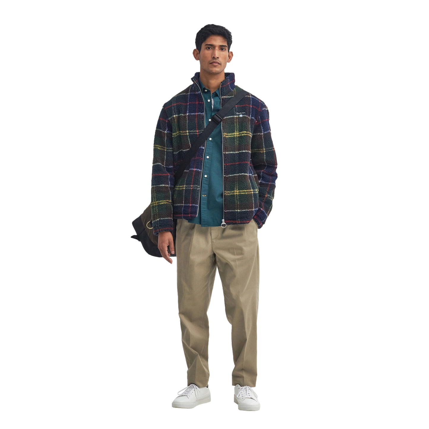 Barbour Tartan Sherpa Fleece