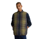 Barbour Reversible Tartan Puffer Brezrokavnik