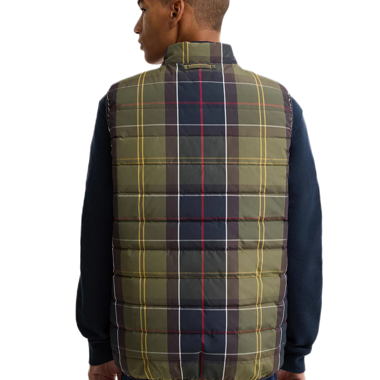 Barbour Reversible Tartan Puffer Brezrokavnik