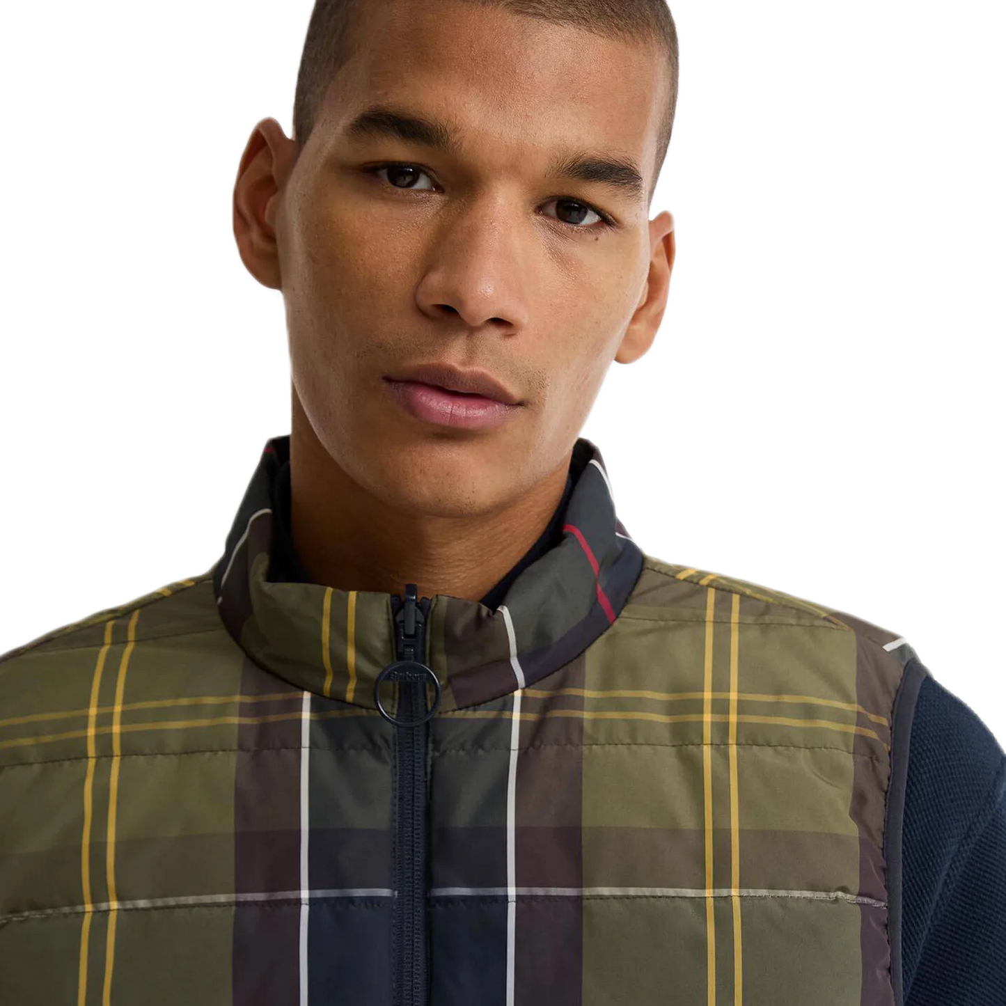 Barbour Reversible Tartan Puffer Brezrokavnik