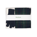 Barbour Tartan Scarf & Glove Gift Set