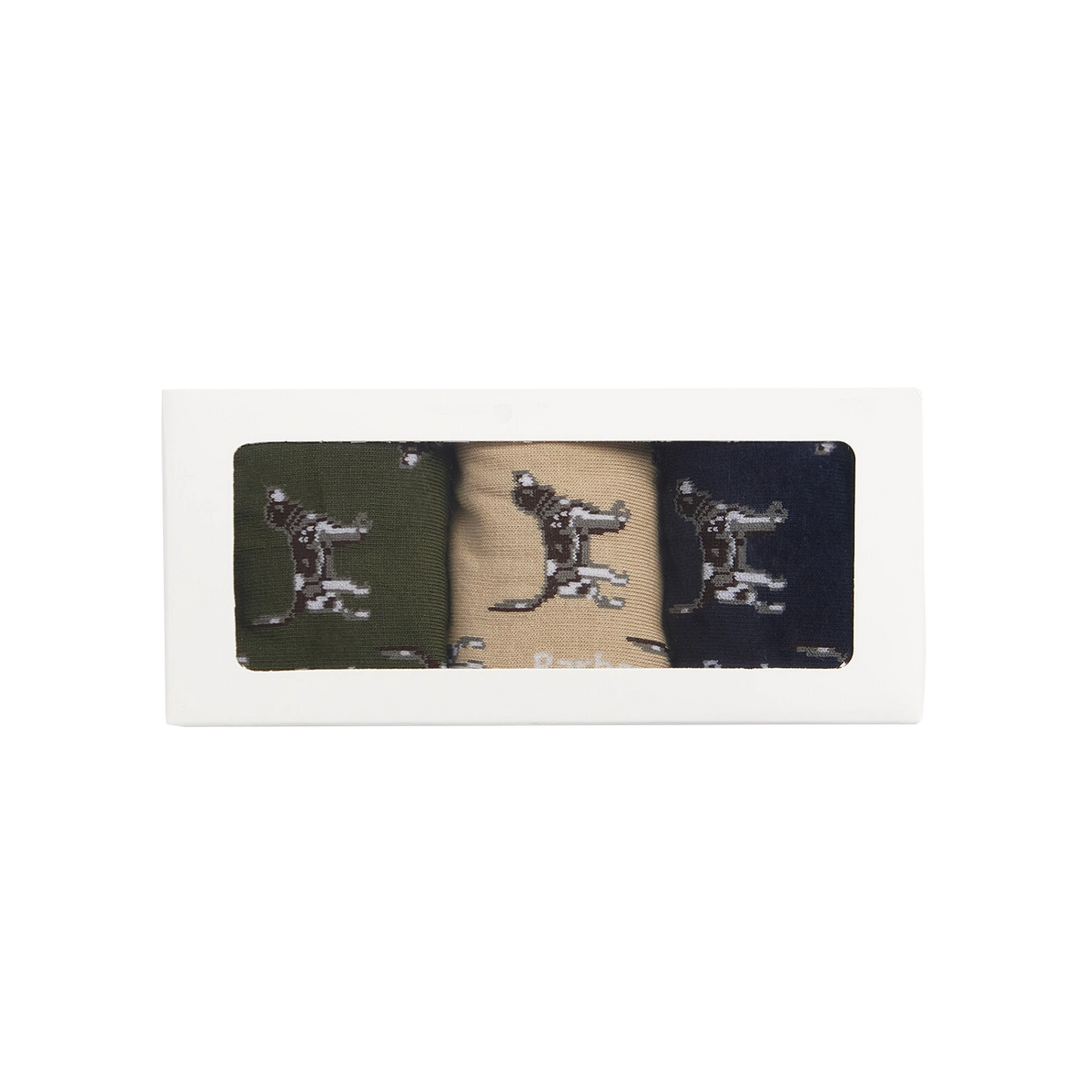 Barbour Pointer Dog Socks Gift Box