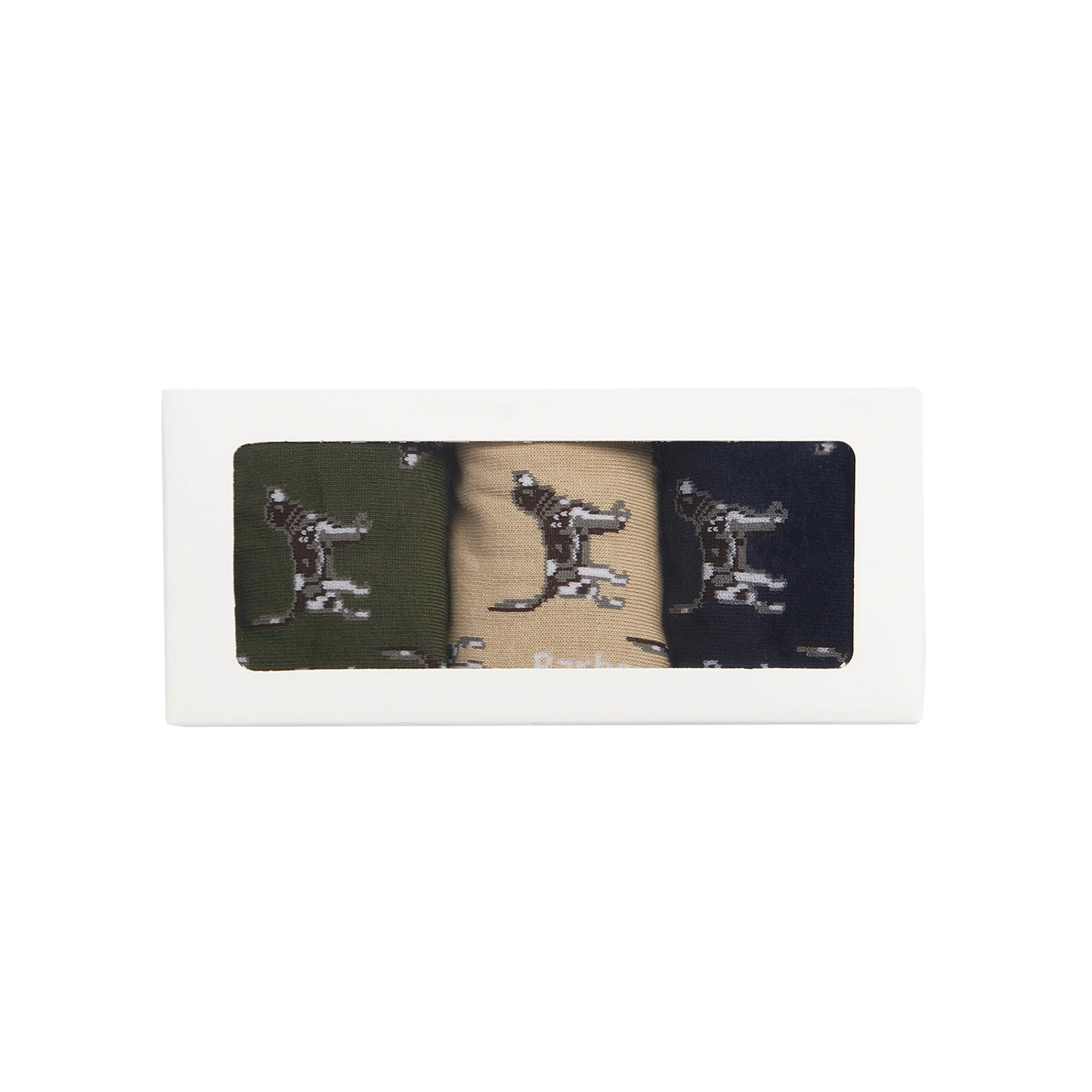 Barbour Pointer Dog Socks Gift Box