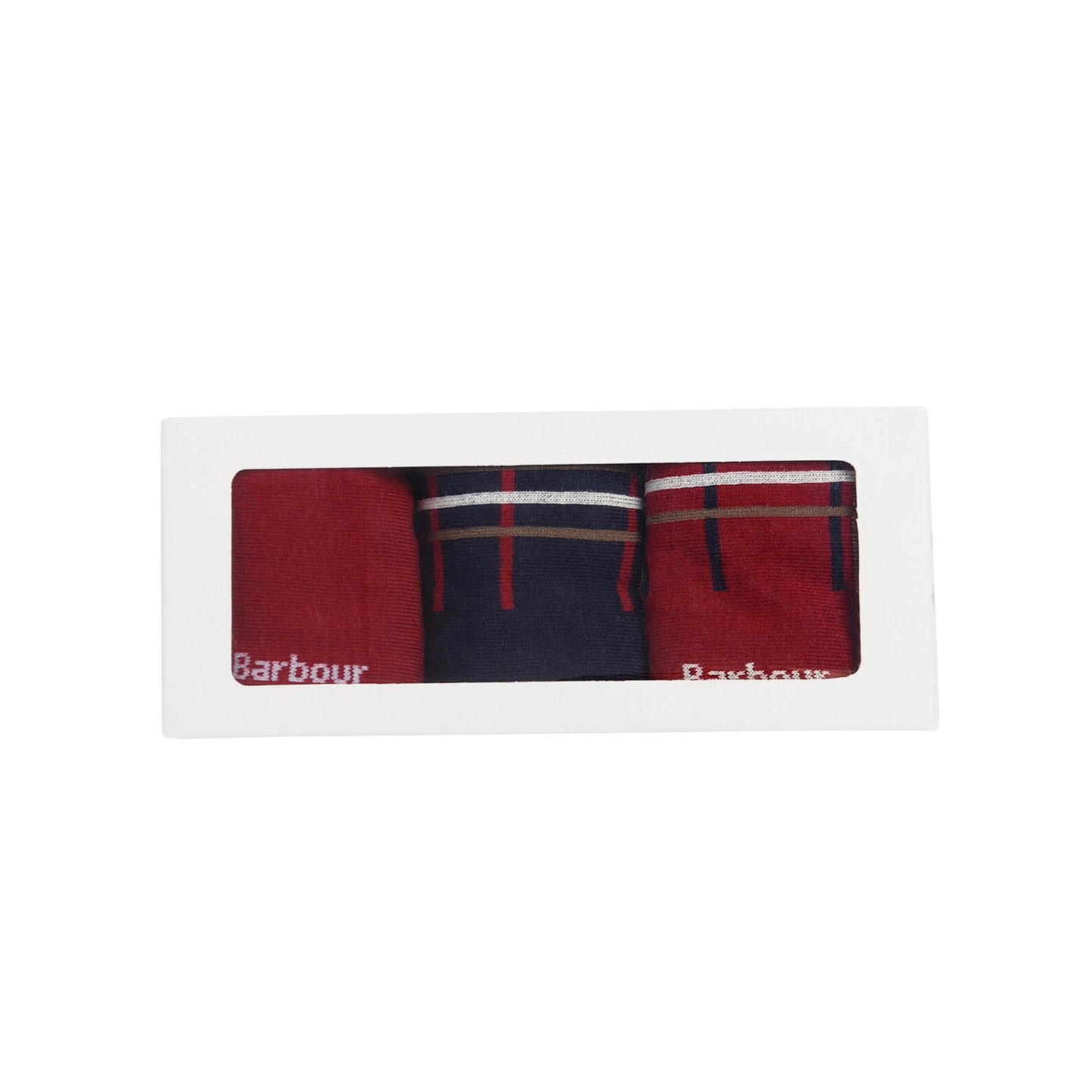 Barbour Tartan Sock Gift Box