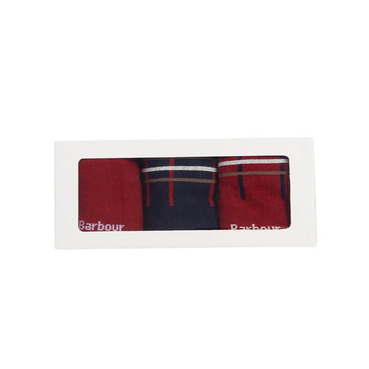 Barbour Tartan Sock Gift Box
