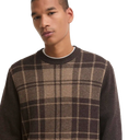 Barbour Mineral Tartan Crew Neck Sweater
