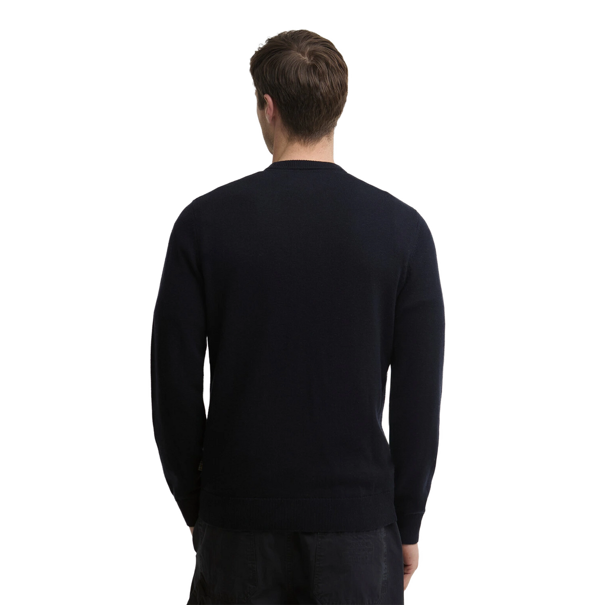 Barbour Mineral Tartan Crew Neck Jumper