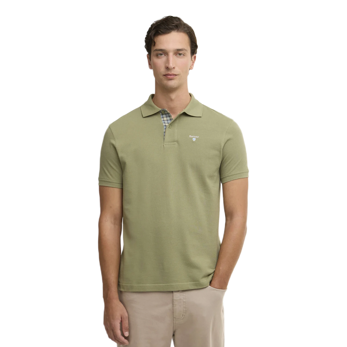Barbour Tartan Pique Polo