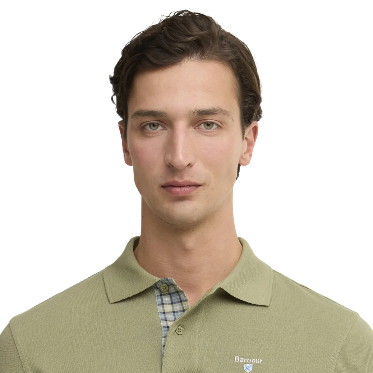 Barbour Tartan Pique Polo