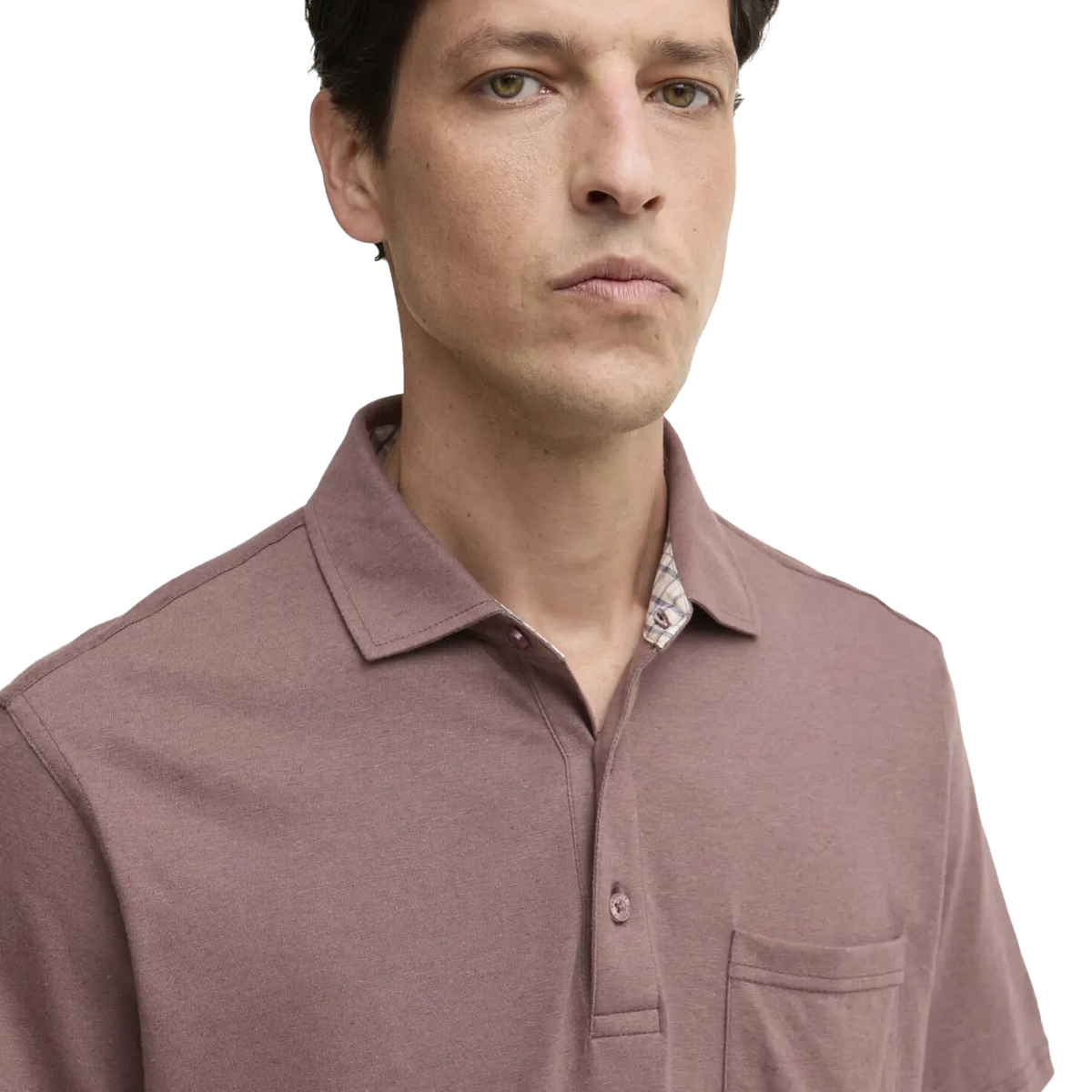 Barbour Steventon Linen Blend Tailored Polo
