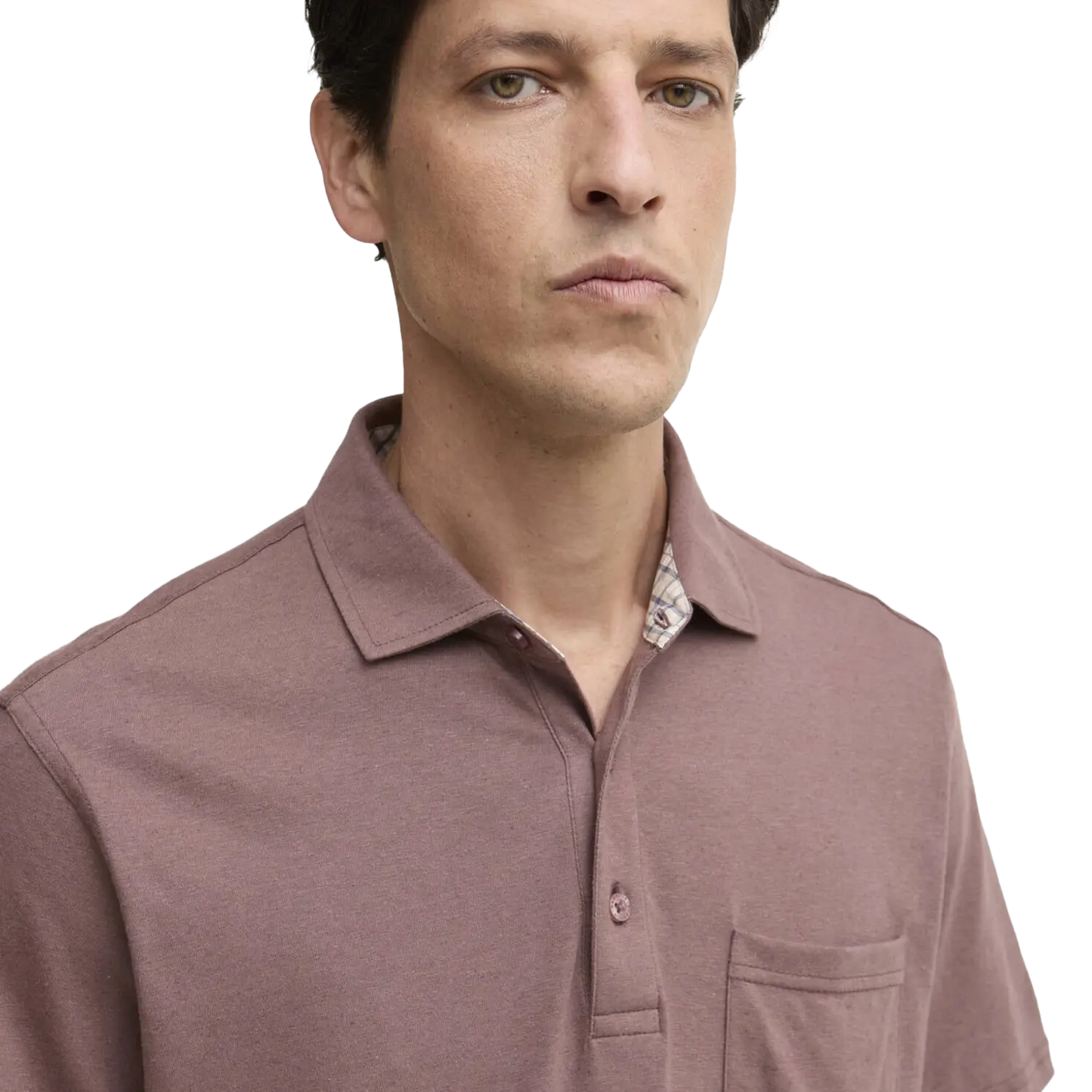 Barbour Steventon Linen Blend Tailored Polo