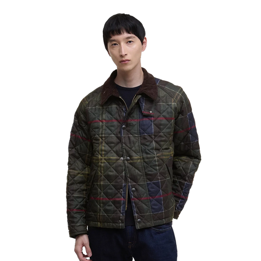 Barbour Tartan Transport Quilted Jacket