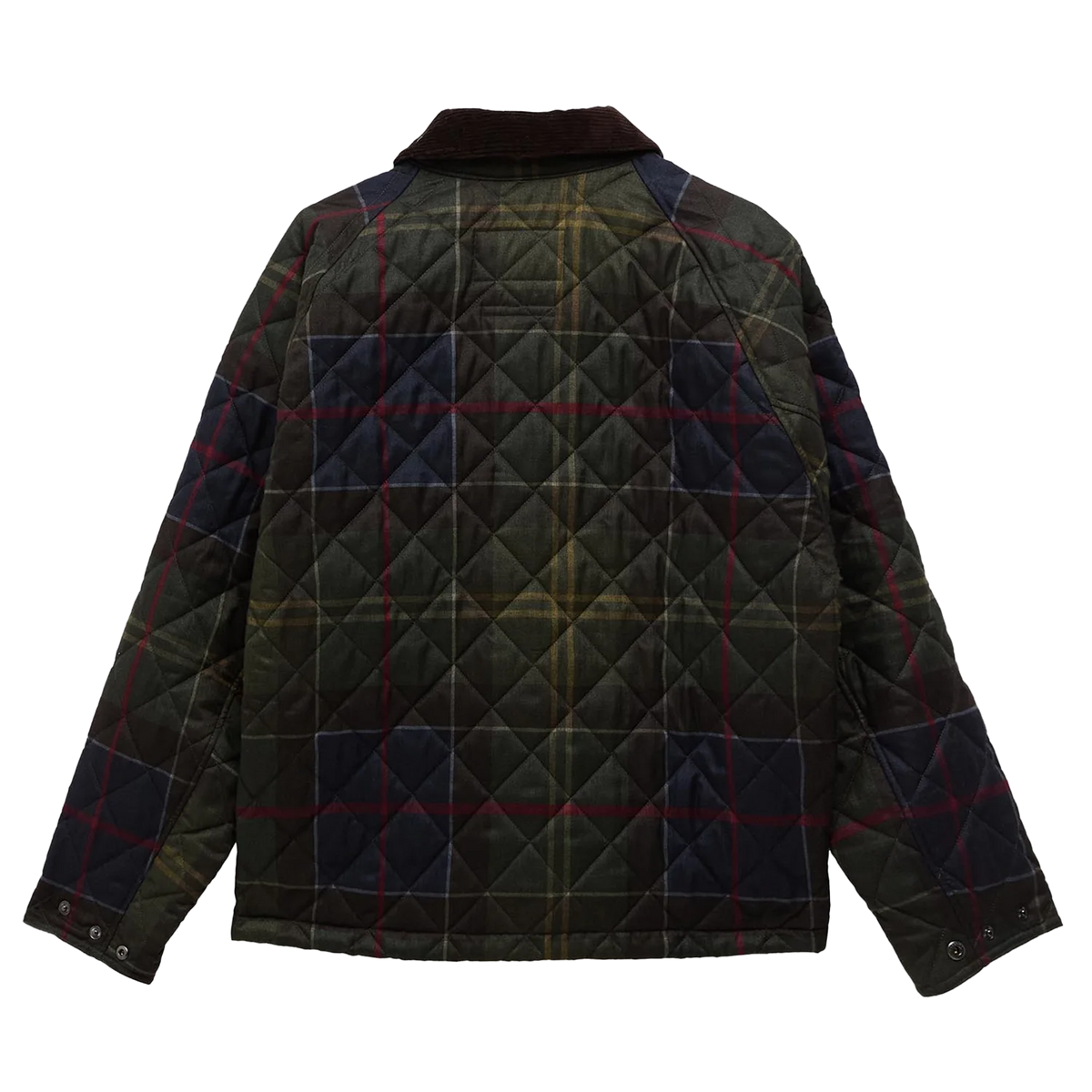 Barbour Tartan Transport Quilted Jakna