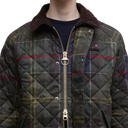 Barbour Tartan Transport Quilted Jakna