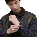 Barbour Tartan Transport Quilted Jakna