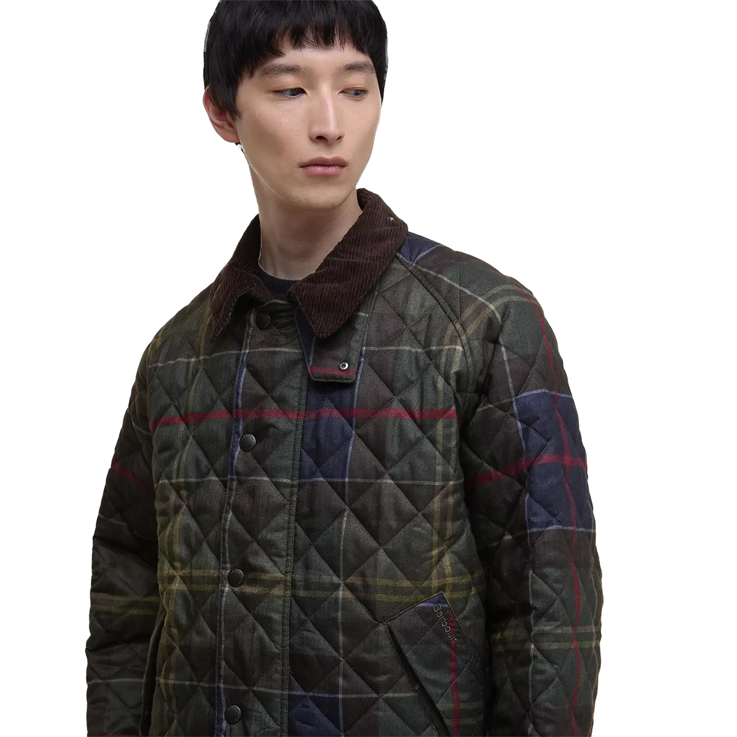 Barbour Tartan Transport Quilted Jakna