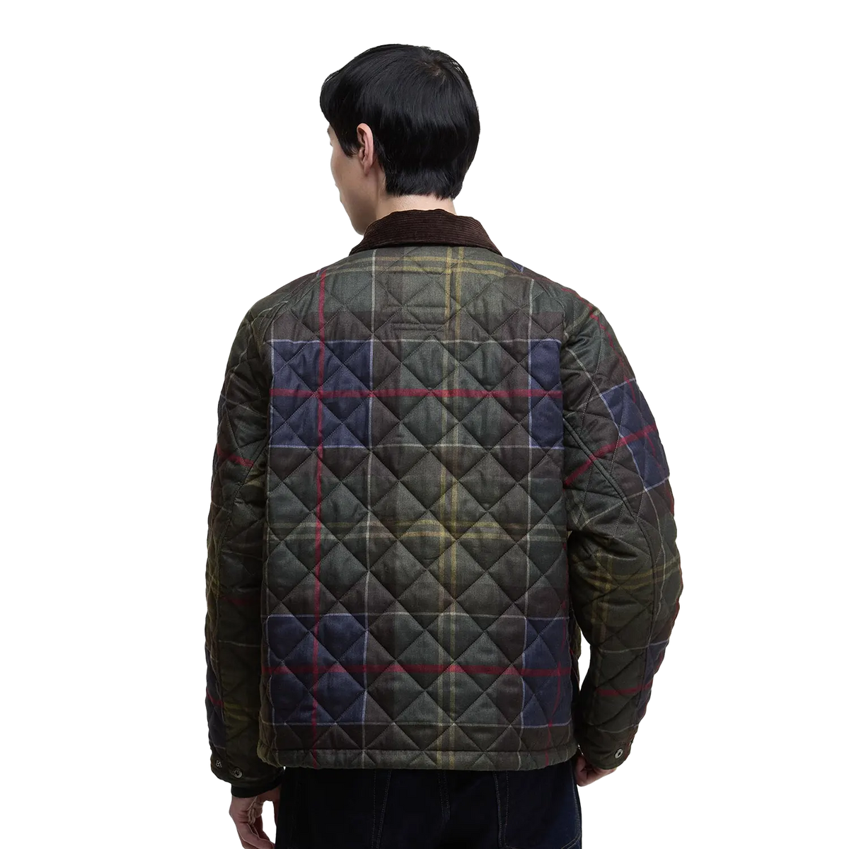 Barbour Tartan Transport Quilted Jakna