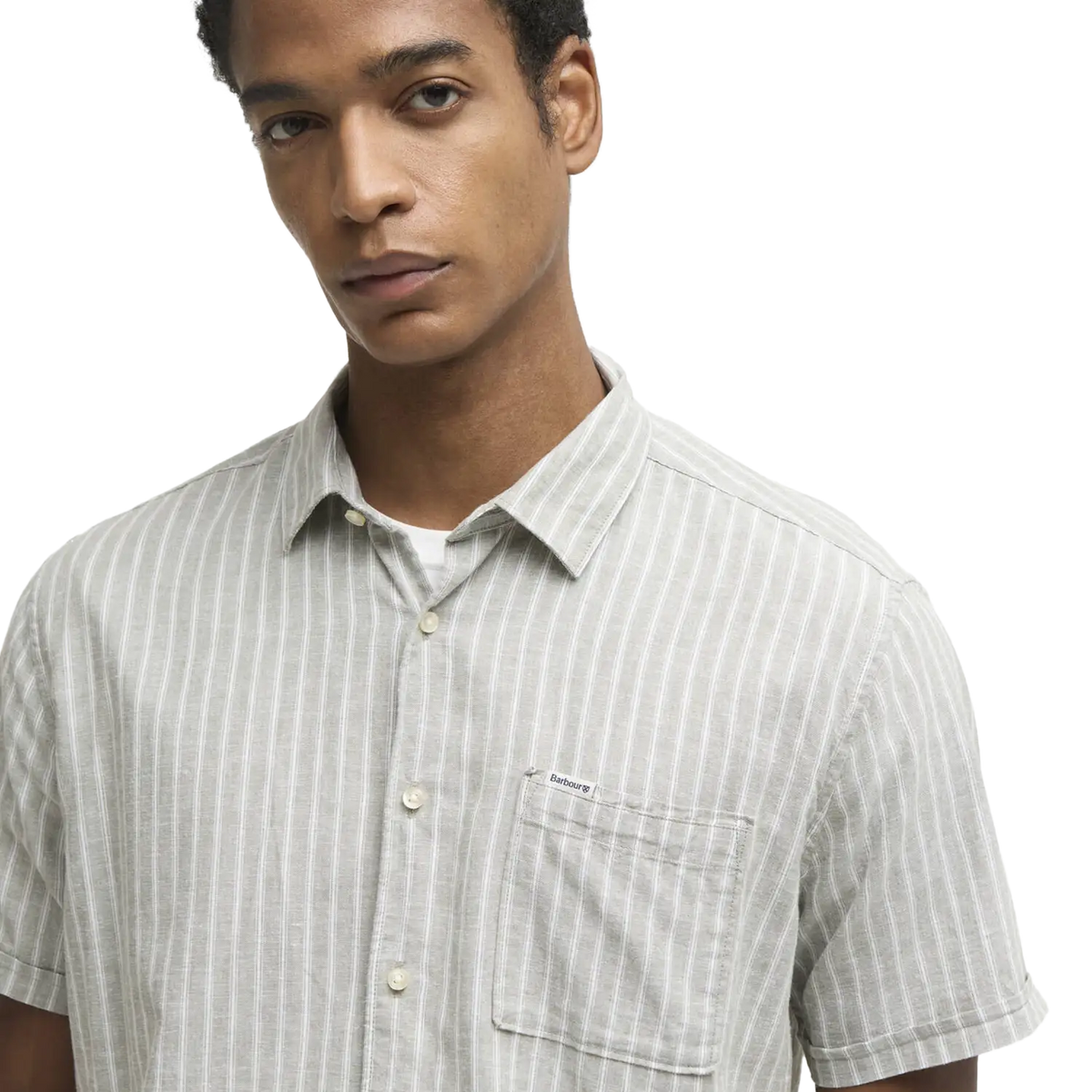 Barbour Nelson Striped Short-Sleeved Srajca