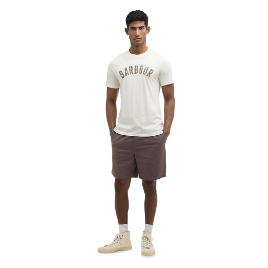 Barbour Cotton Linen Relaxed Shorts