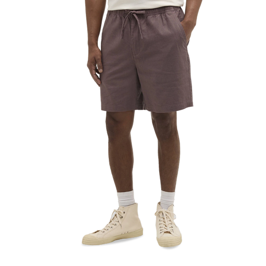 Barbour Cotton Linen Relaxed Shorts