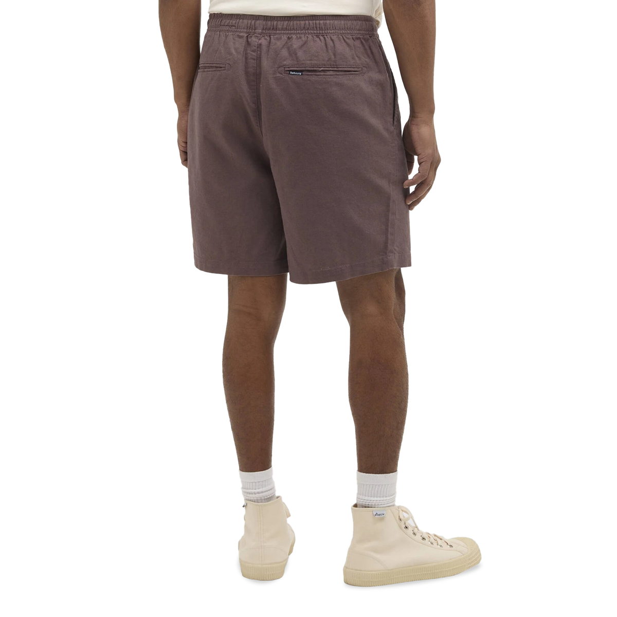 Barbour Cotton Linen Relaxed Shorts