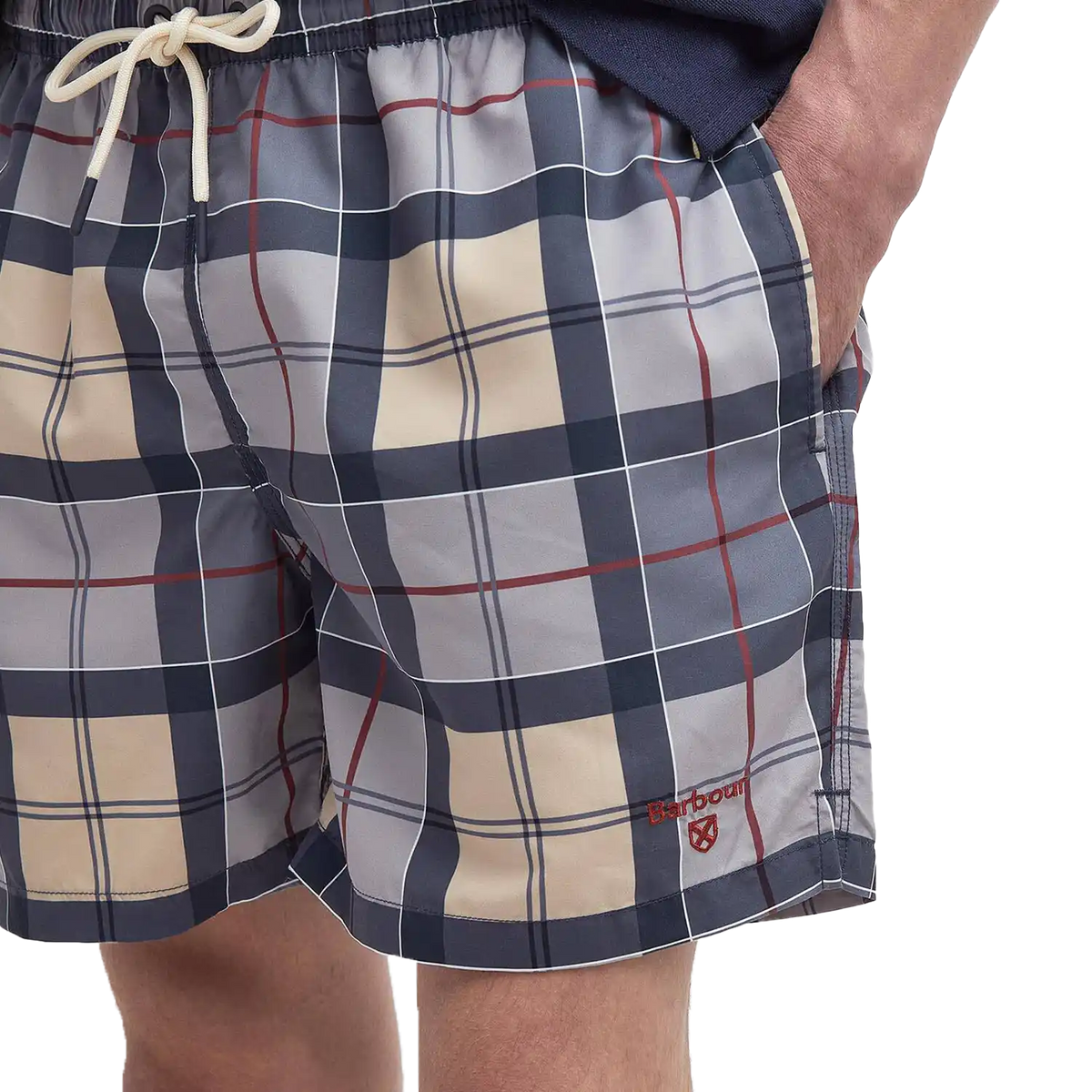 Barbour Tartan Kopalne Hlače
