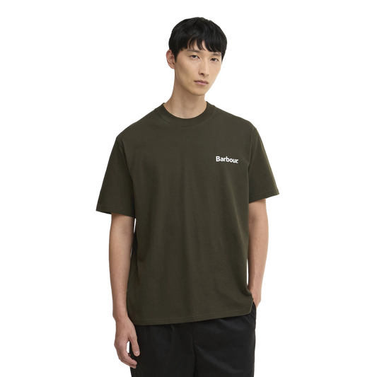 Barbour Crossby Archive Logo Oversized T-Shirt