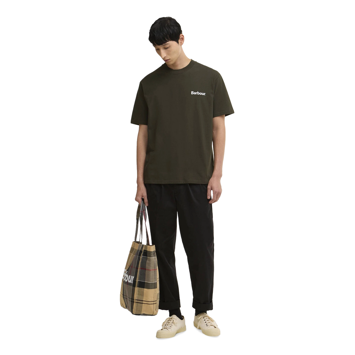 Barbour Crossby Archive Logo Oversized T-Shirt
