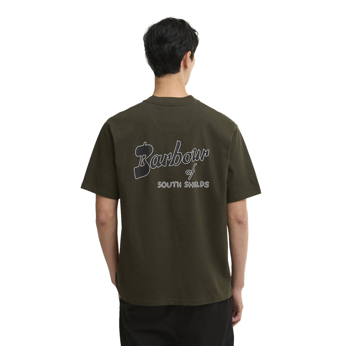 Barbour Crossby Archive Logo Oversized T-Shirt