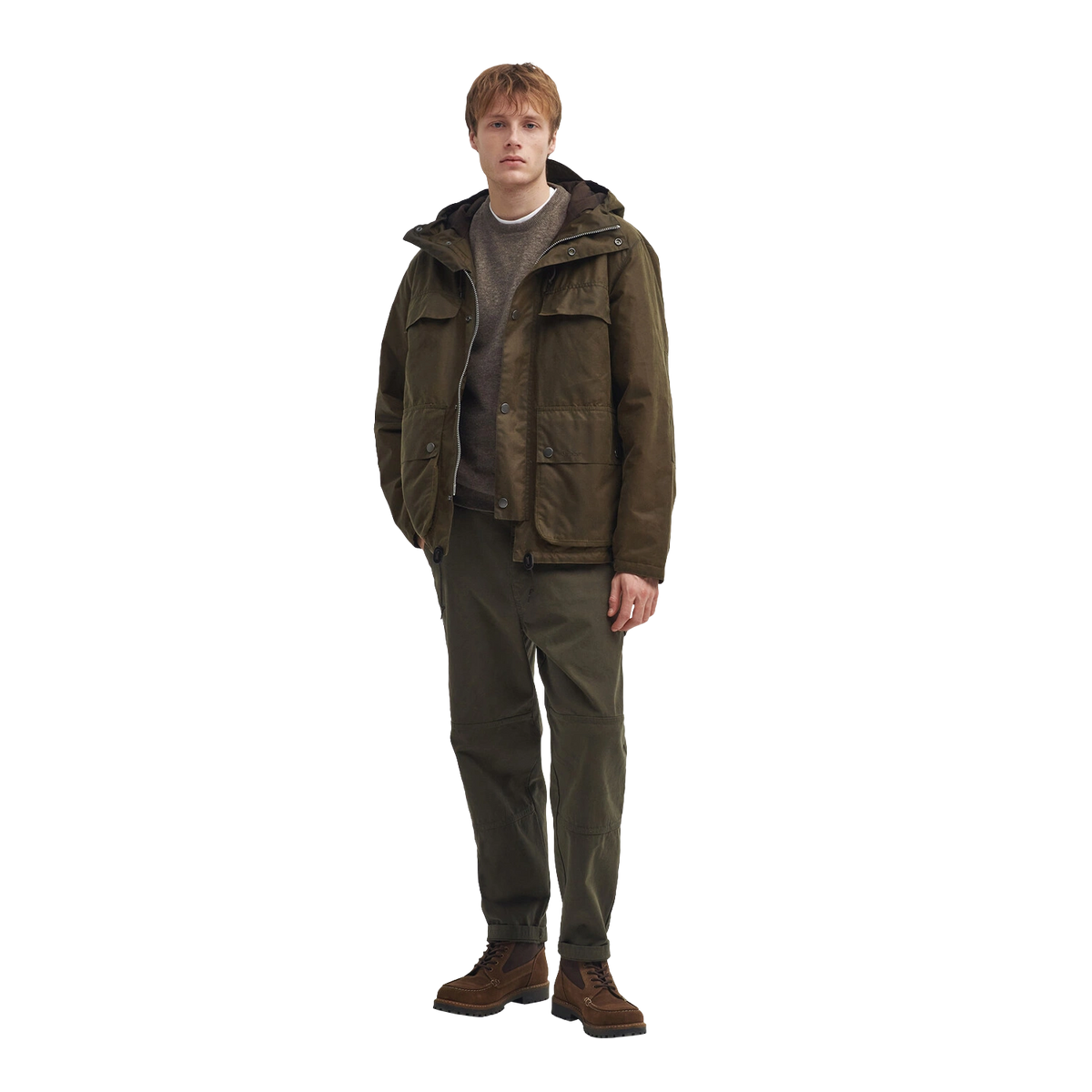 Barbour Re-Engineered Durham Waxed Jacket