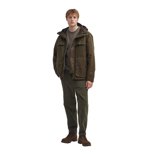 Barbour Re-Engineered Durham Waxed Jacket