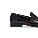 Alohas Rivet Vintage Effect Leather Mokasini