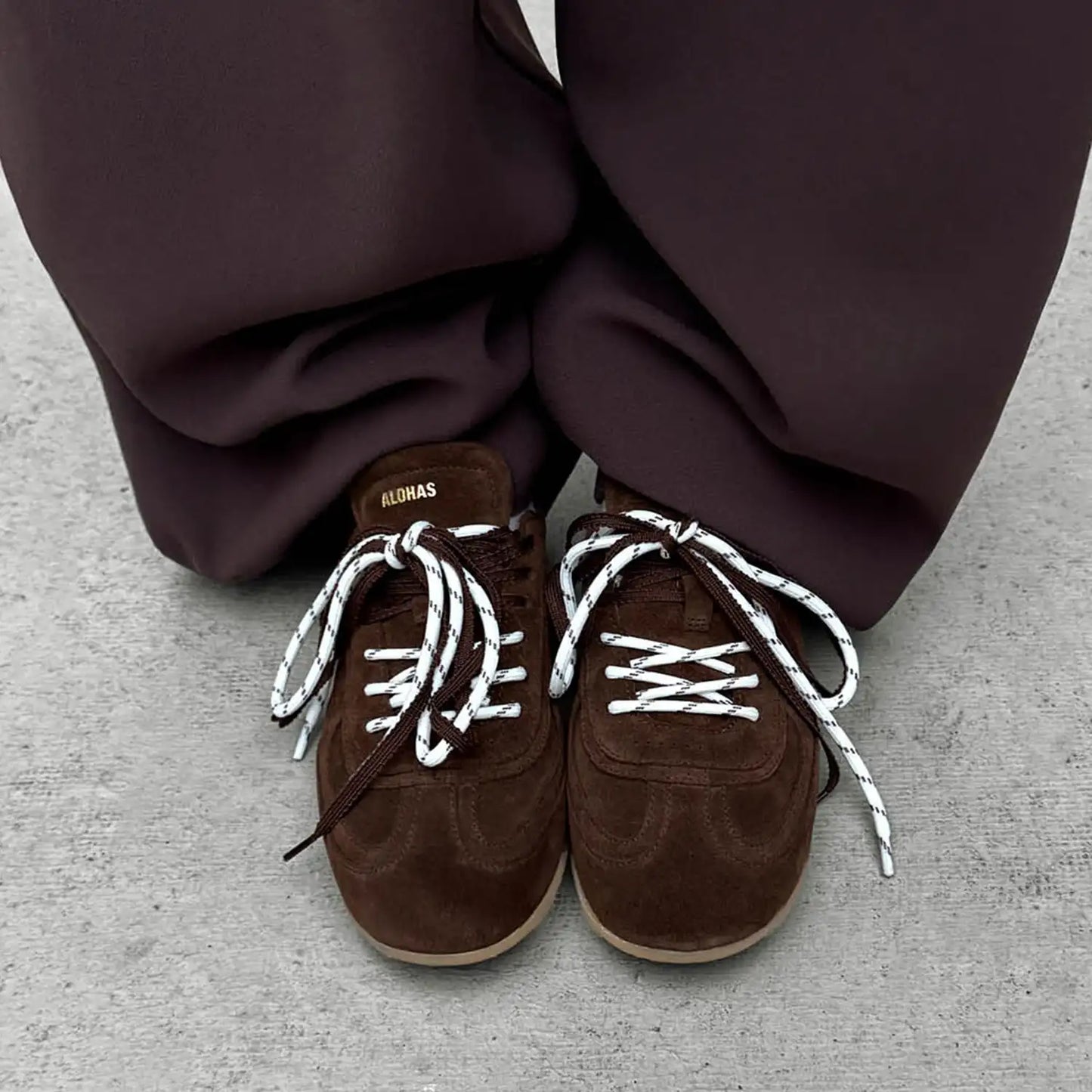 Alohas Tb.24 Suede Leather Superge