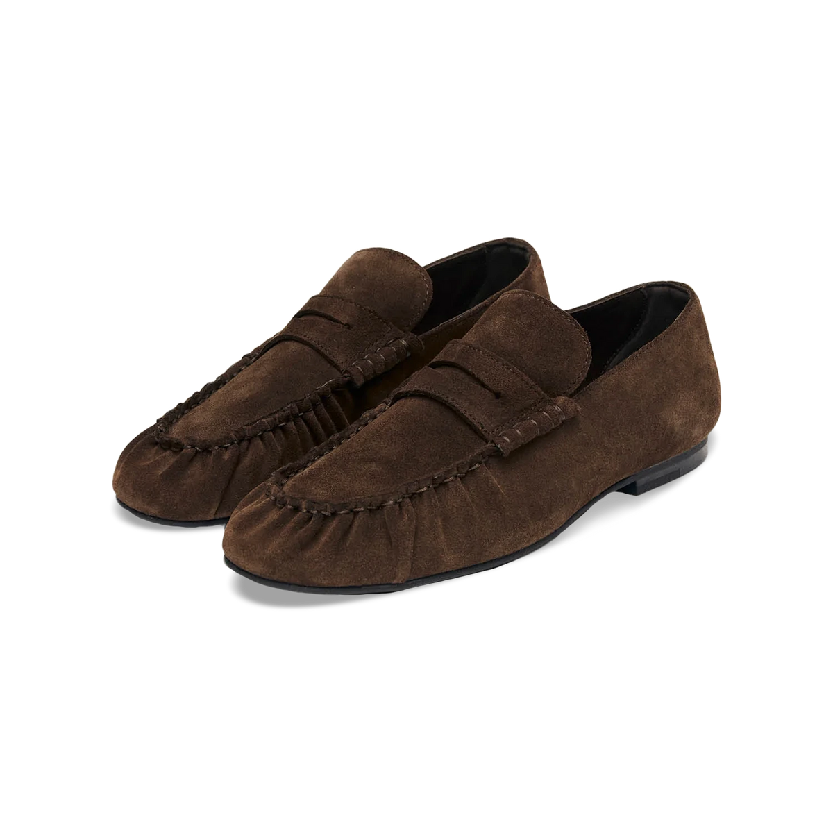 Alohas Aven Suede Leather Loafers