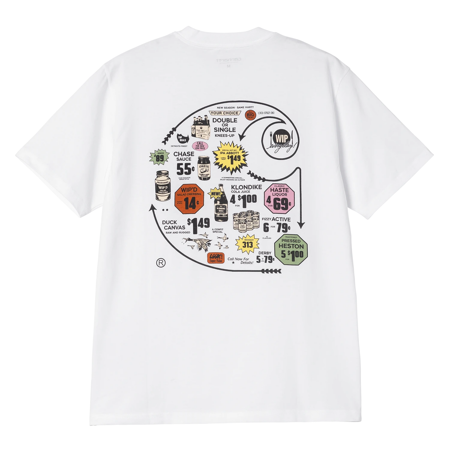 Carhartt WIP S/S Catalogue C Logo T-Shirt