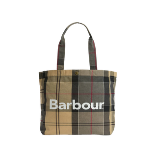Barbour Telfield Tartan Tote Bag