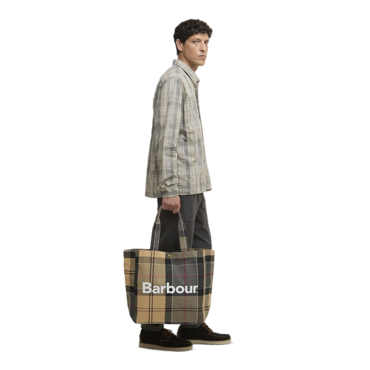 Barbour Telfield Tartan Tote Bag