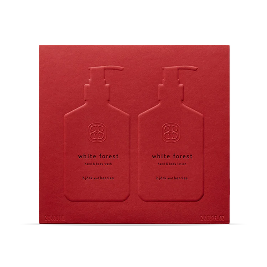 Björk and Berries White Forest Hand & Body Care Duo