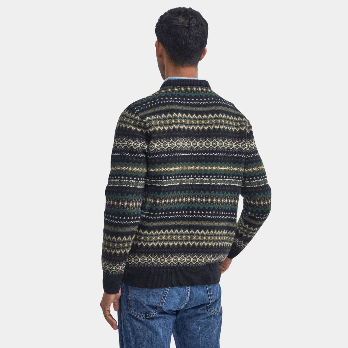 Barbour Case Fair Isle Pulover