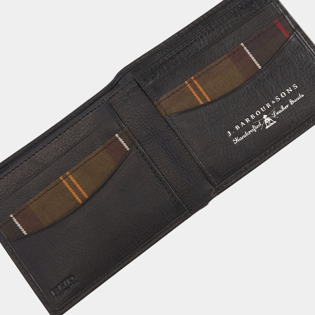 Barbour Colwell Leather Billfold Wallet
