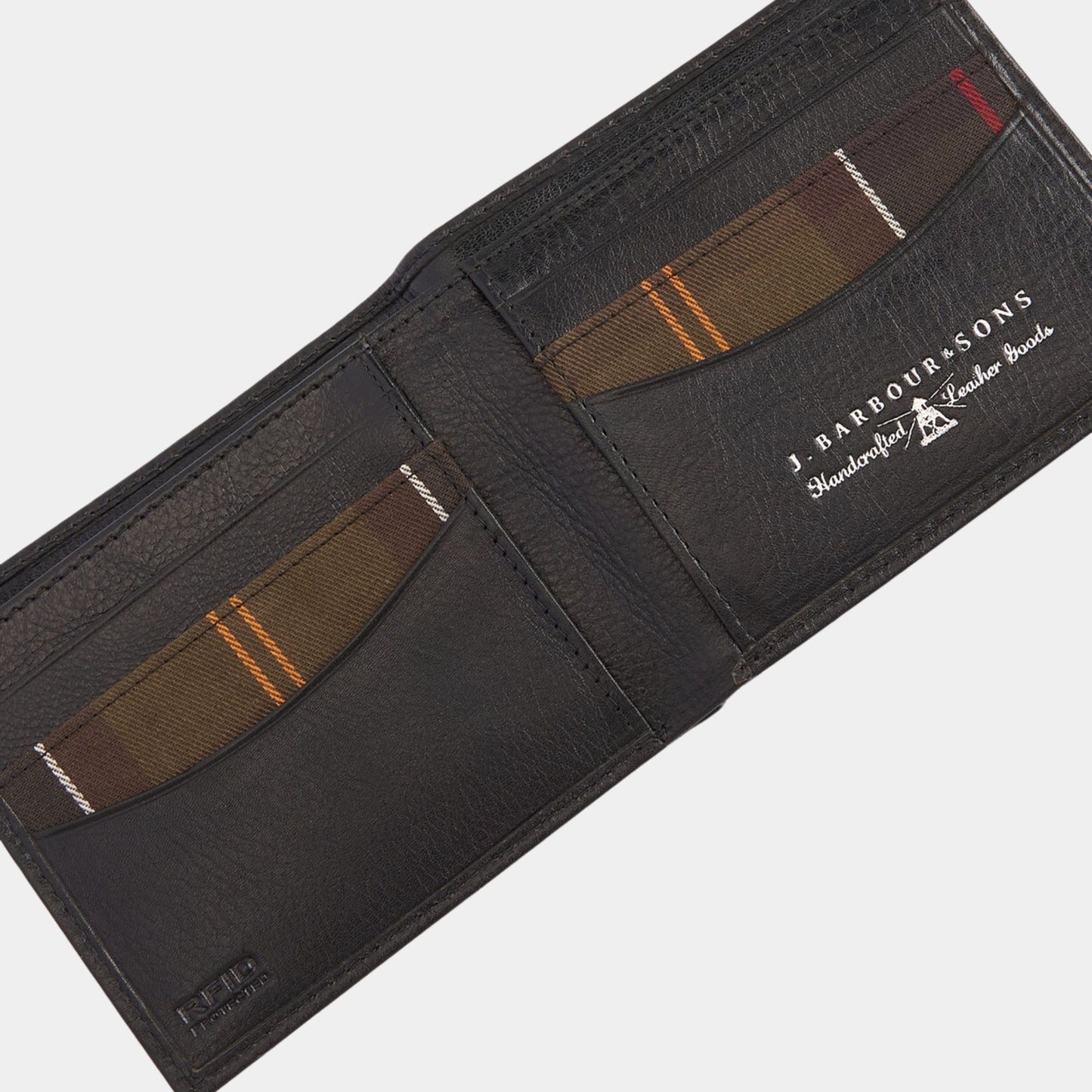 Barbour Colwell Leather Billfold Wallet