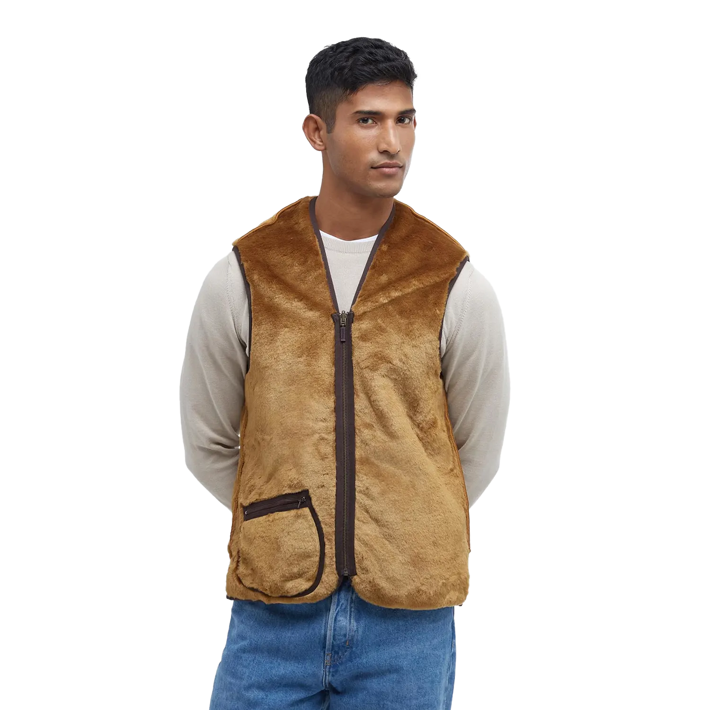 Barbour Warm Pile Waistcoat/Zip-In Liner